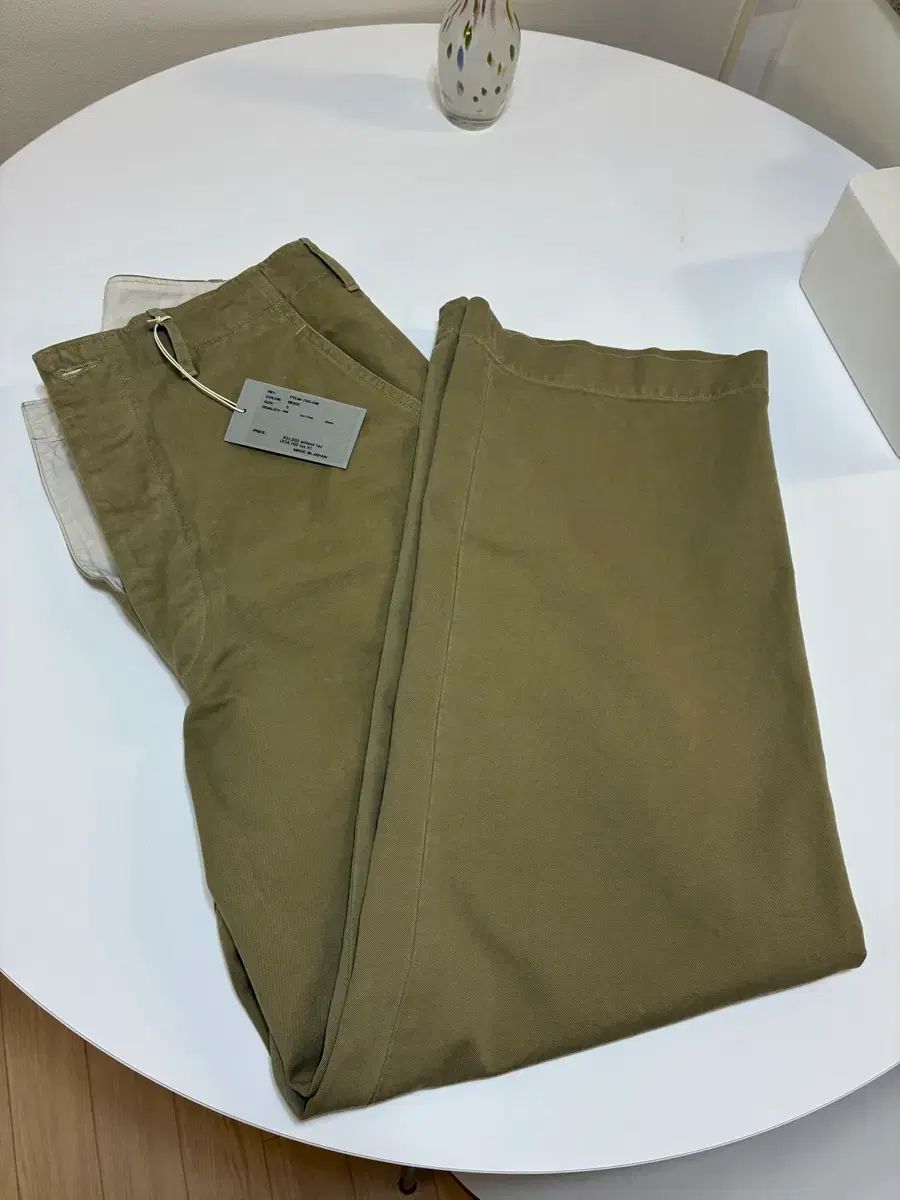 シオタ 25SS ウェポン チノ パンツ ベージュ 5サイズ