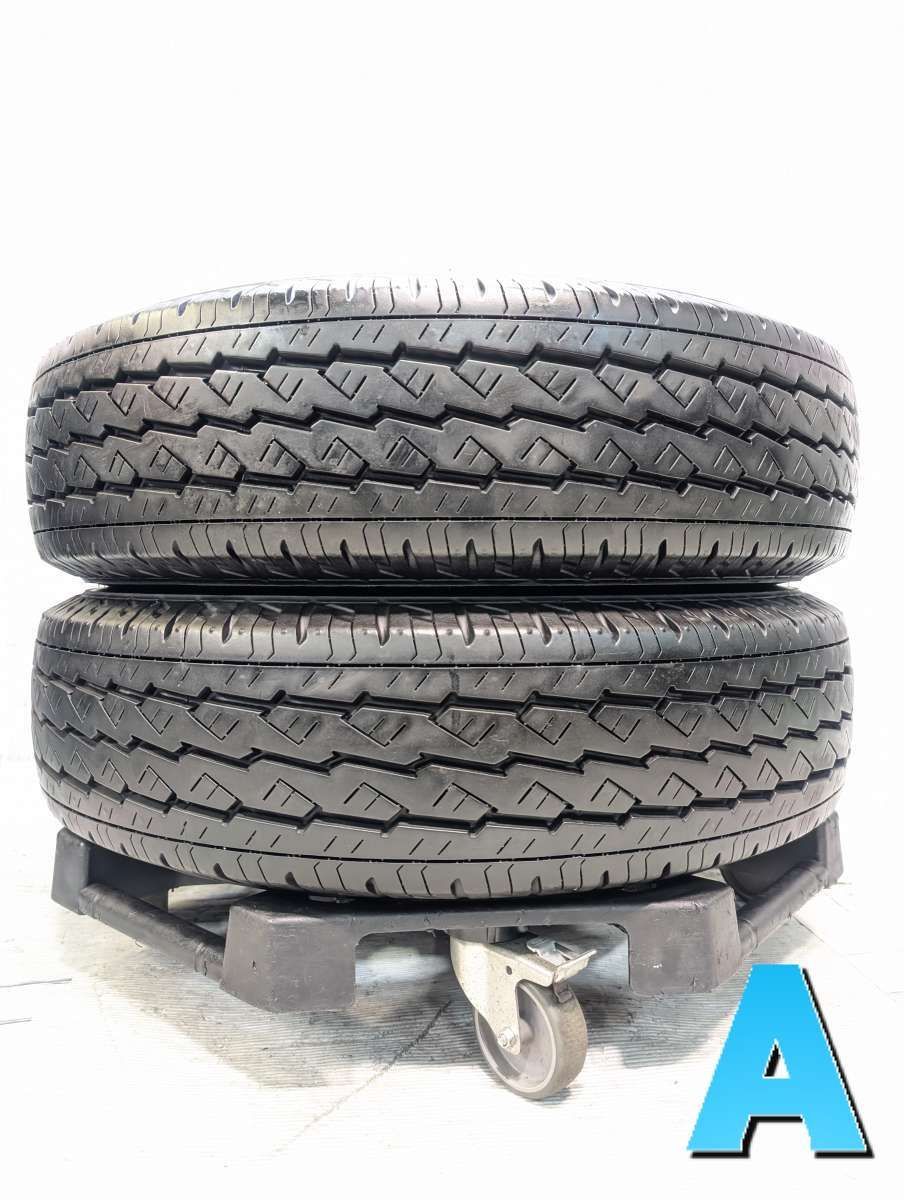 195/80R15 107/105L LT ブリヂストン V600 中古タイヤ サマータイヤ 2本セット s15260526083