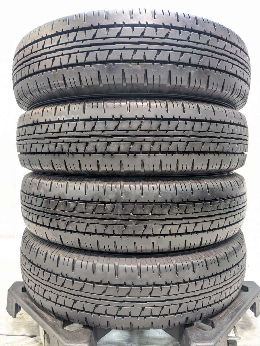 155/80R14 88/86N LT ダンロップ エナセーブ VAN01 中古タイヤ サマータイヤ 4本セット s14260603113