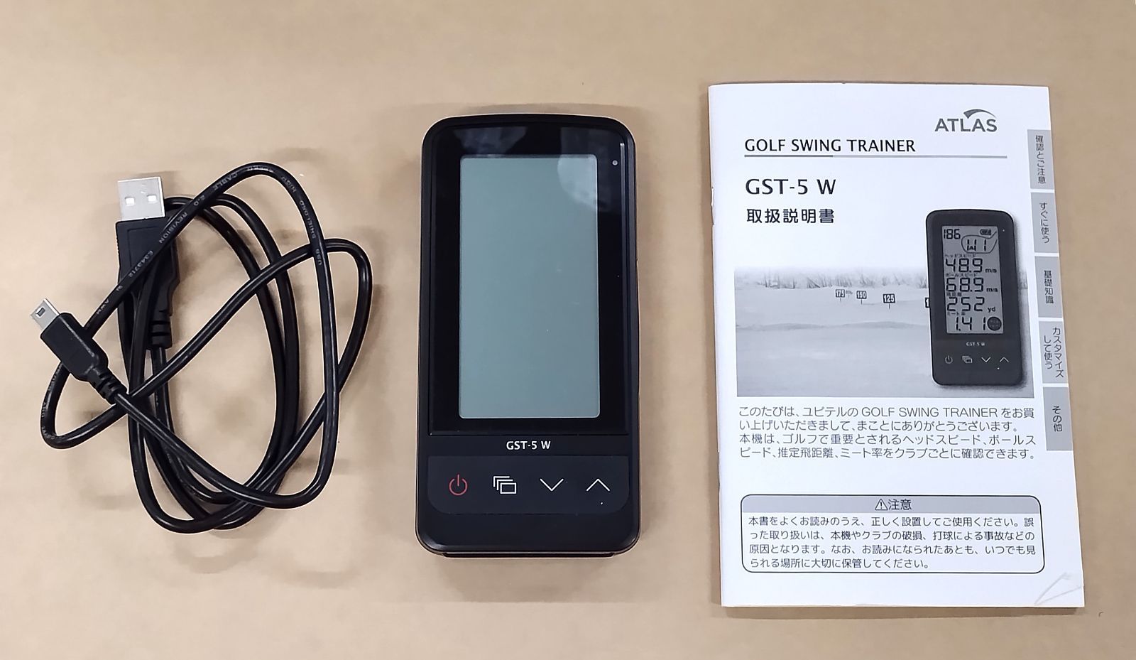 ユピテル ATLAS ゴルフ スイングトレーナー GST-5 W - メルカリ