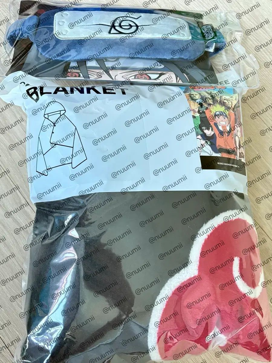 NARUTO -ナルト- THE HYUNDAE スパオ ポップアップ 睡眠アイマスク フードブランケット 出品