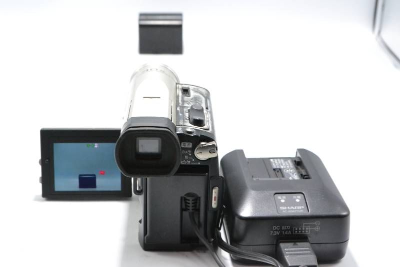 動作品】シャープ SHARP VL-G1K MiniDV デジタルビデオカメラ 付属品