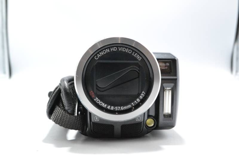 動作品】キヤノン Canon iVIS HF10 HDビデオカメラ 12倍ズーム 付属品