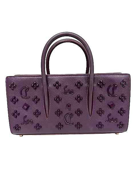【中古】Christian Louboutin クリスチャンルブタン Paloma パロマ バッグ パープル レザーバッグ スタッズ_s08_セルモアから出品_s-0515-r08