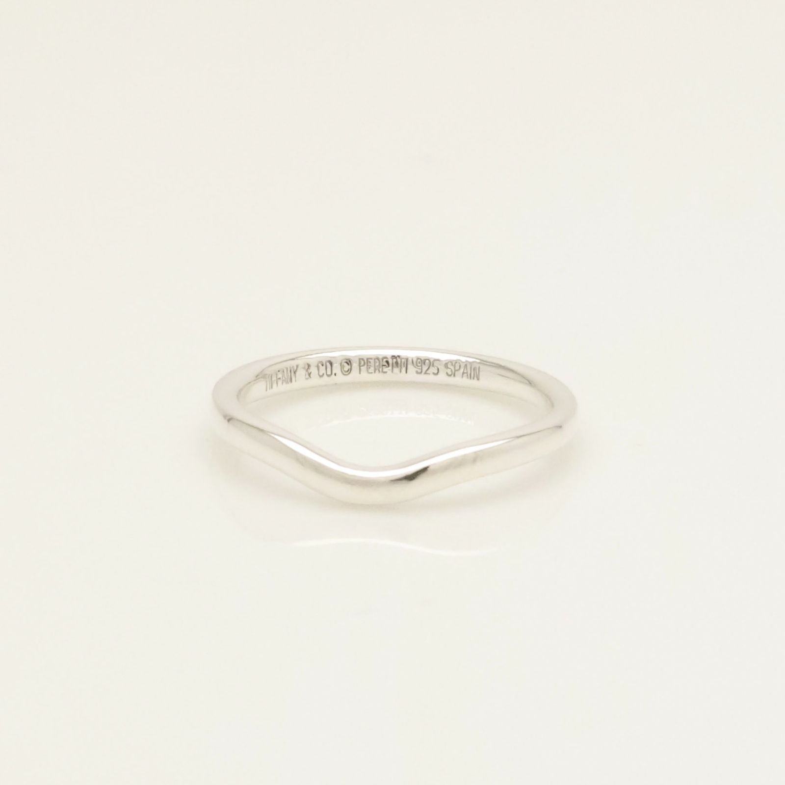 美品】ティファニー TIFFANY＆Co. カーブド エルサペレッティ バンド 