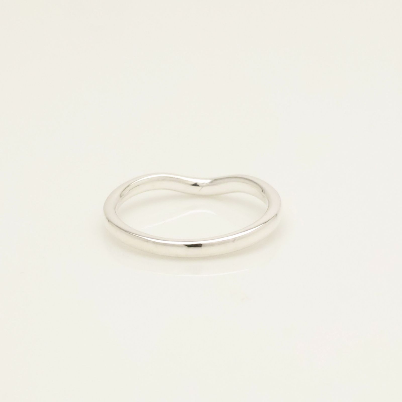 美品】ティファニー TIFFANY＆Co. カーブド エルサペレッティ バンド 