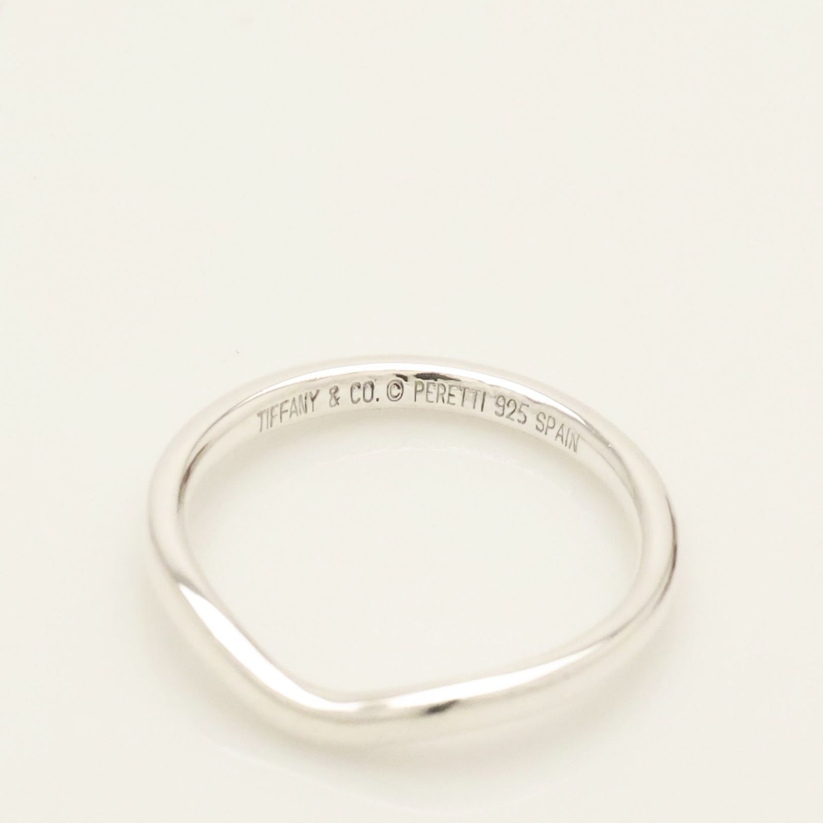 美品】ティファニー TIFFANY＆Co. カーブド エルサペレッティ バンド 