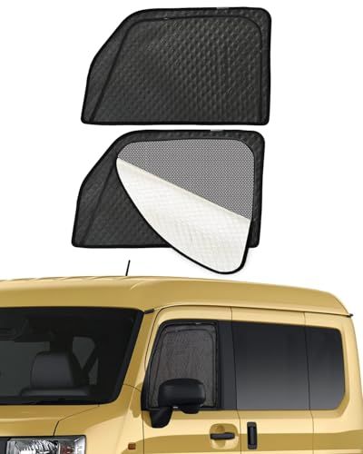 ホンダ N-VAN サンシェード JJ1 JJ2 メッシュ NVAN 車中泊 断熱 日除け 虫よけ マグネット内蔵 運転席 助手席 遮光 サイド用 UVカット 専用アクセサリー (N-VAN JJ1/2)ts