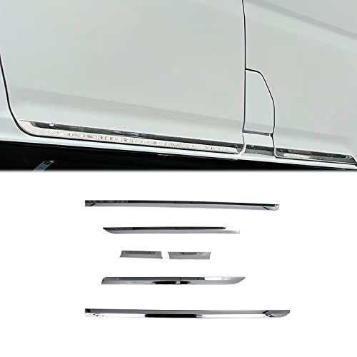 ダイハツ 新型アトレー S700系 ハイゼットカーゴ X RS S700V S710Vに対応 鏡面ドアサイド モール サイドスカートボディトリム ガーニッシュ 汚れ防止 傷防止 アクセサリーステンレス製 6PCSts
