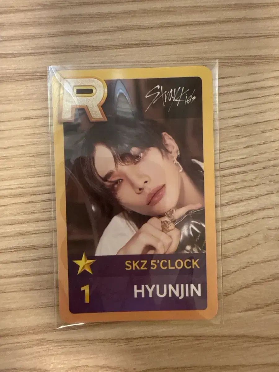 Stray Kids(ストレイキッズ・スキズ・SKZ) スキズ ヒョンジン(HYUNJIN) ファンミーティング 5期 SuperStar JYP トレカ