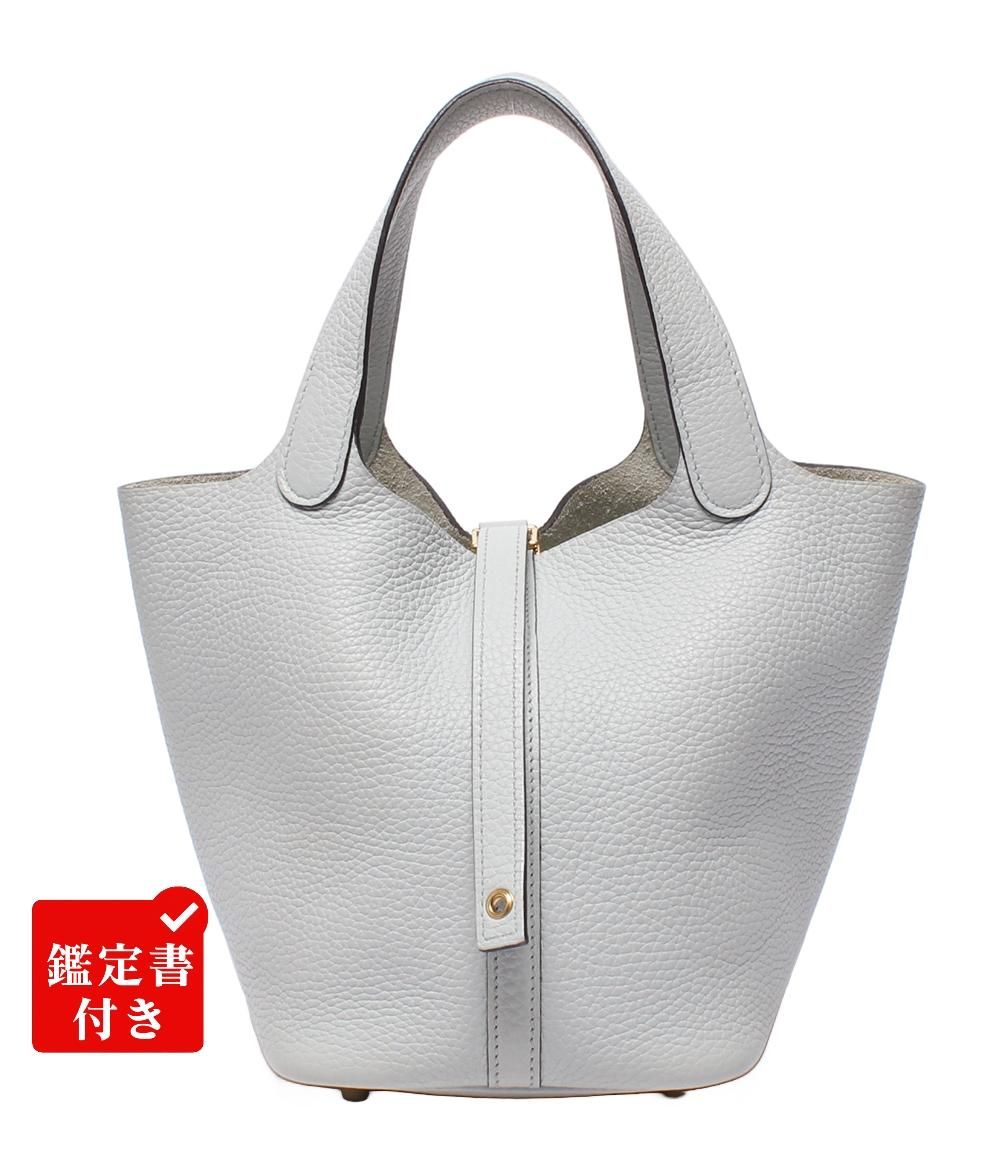 エルメス ハンドバッグ Y刻印 シルバー金具 トリヨンクレマンス ピコタンロックPM レディース HERMES
