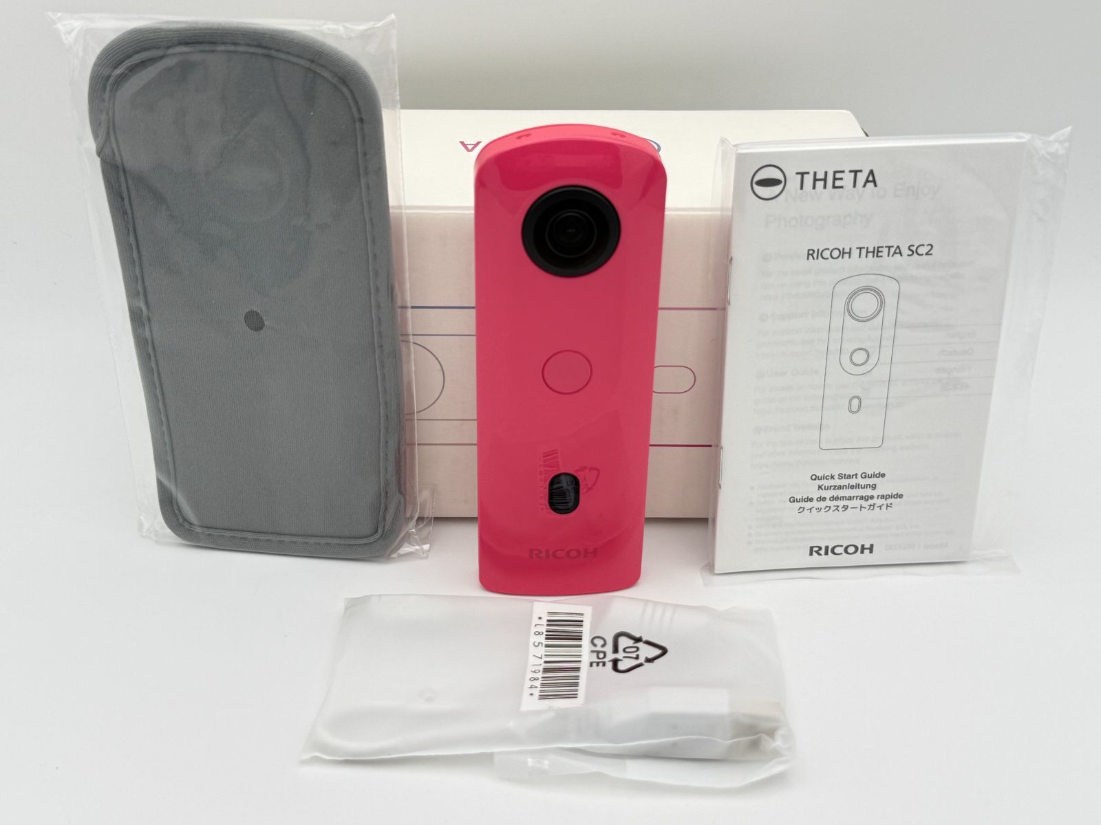 【新品未使用】RICOH THETA SC2 ピンク リコー シータ 360度カメラ R03030