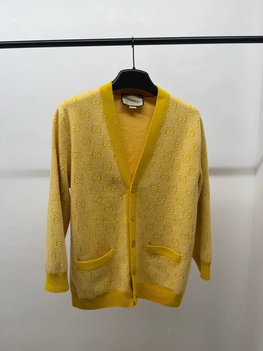 グッチ ウール ジャカード カーディガン 百貨店購入 L 51,876円