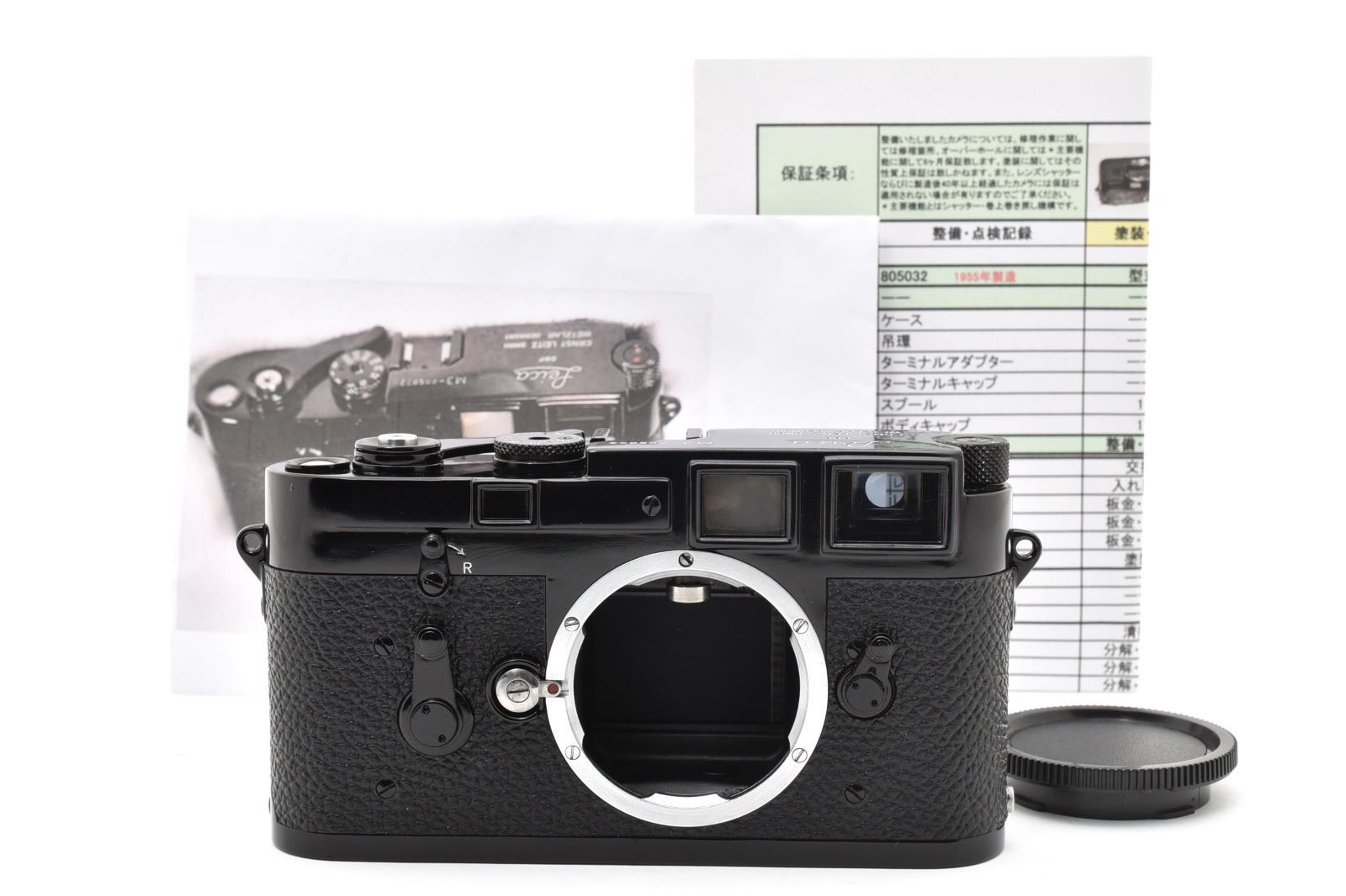 ライカ　Leica ビッグ M3 生産100台 カナダ製ELC ダブルストローク 《2026.3.20 フルOH済・整備点検記録付》ブラックペイント #A1299