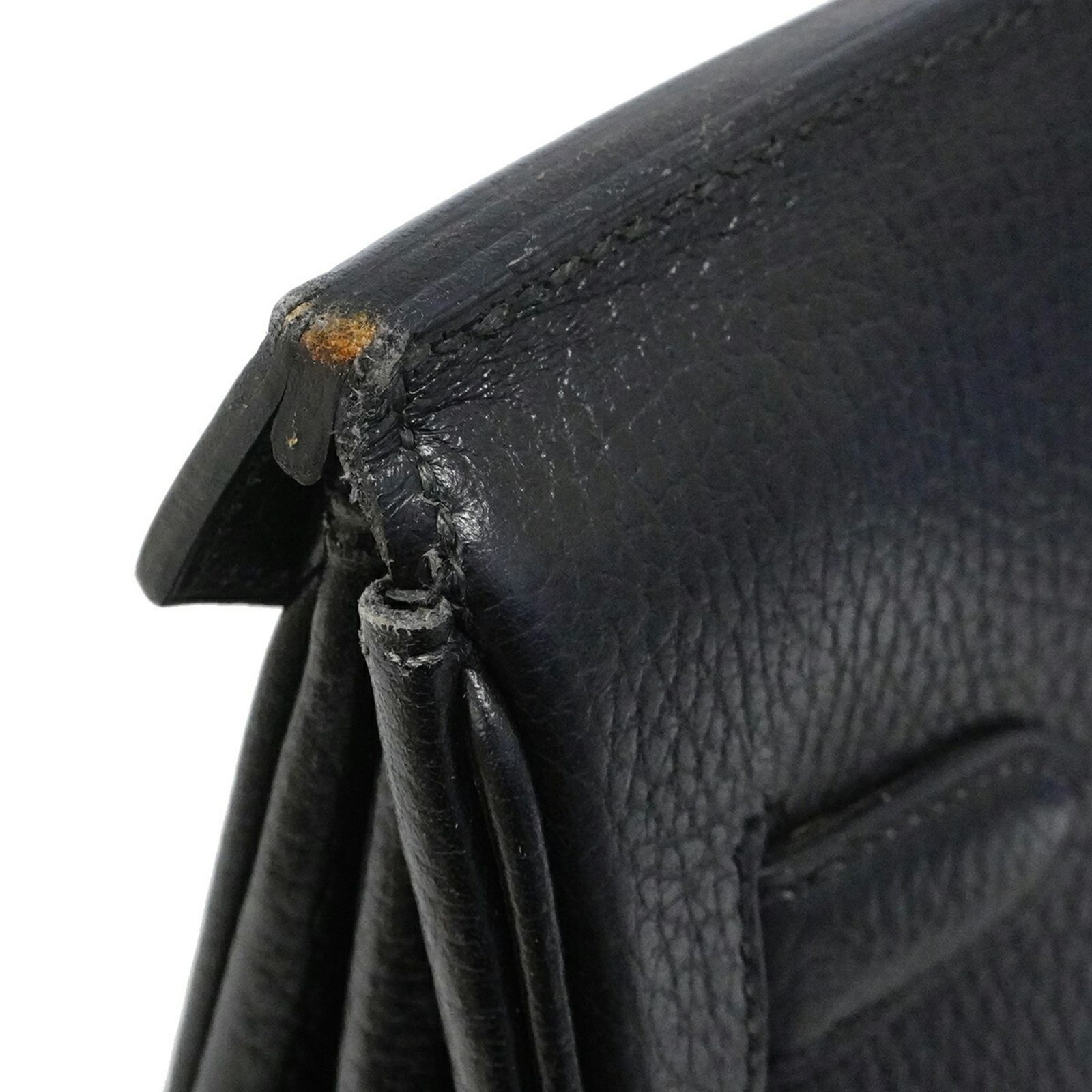 エルメス(Hermes) エルメス ハンドバッグ バーキン35 アルデンヌ ブラック ○Z刻印レディース