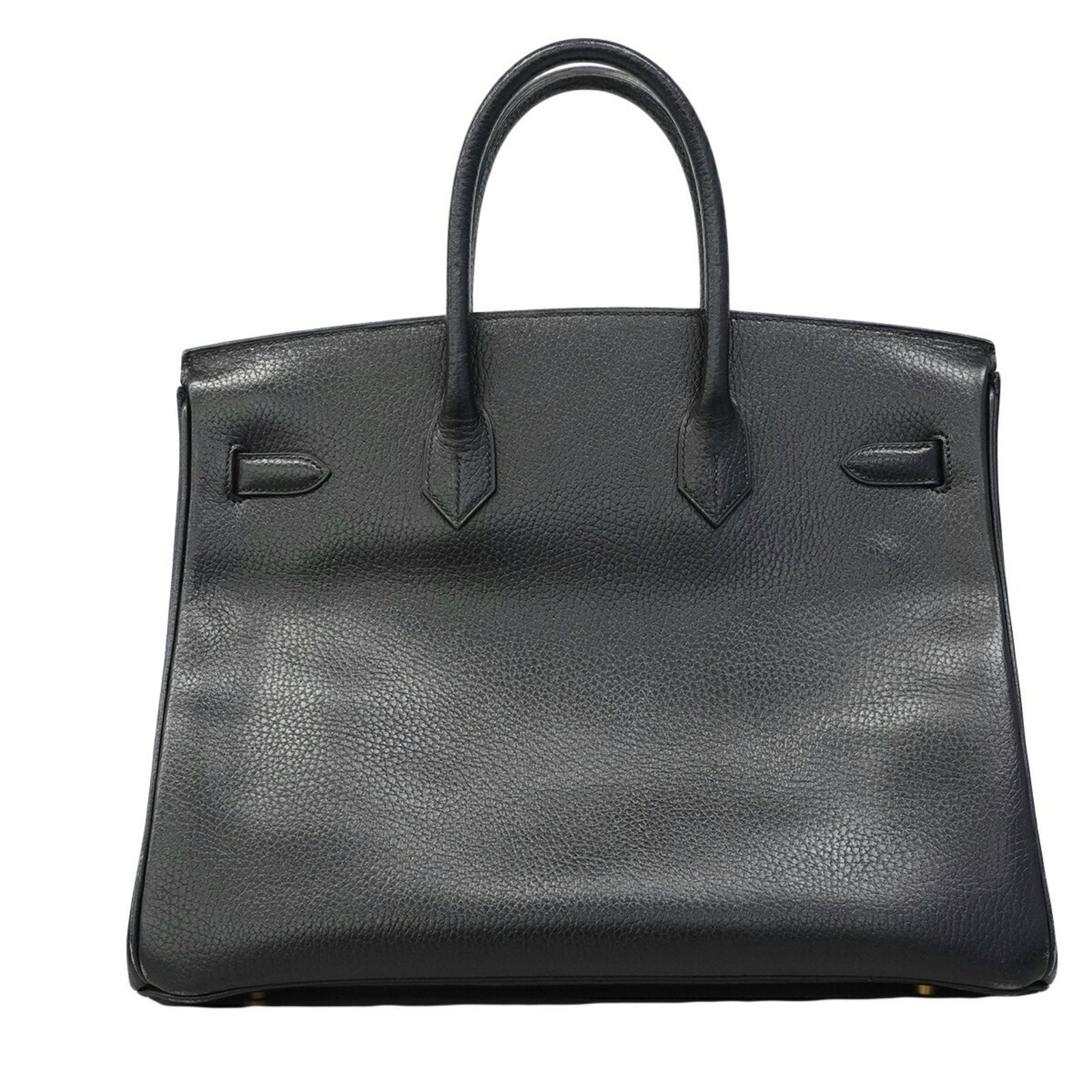 エルメス(Hermes) エルメス ハンドバッグ バーキン35 アルデンヌ ブラック ○Z刻印レディース
