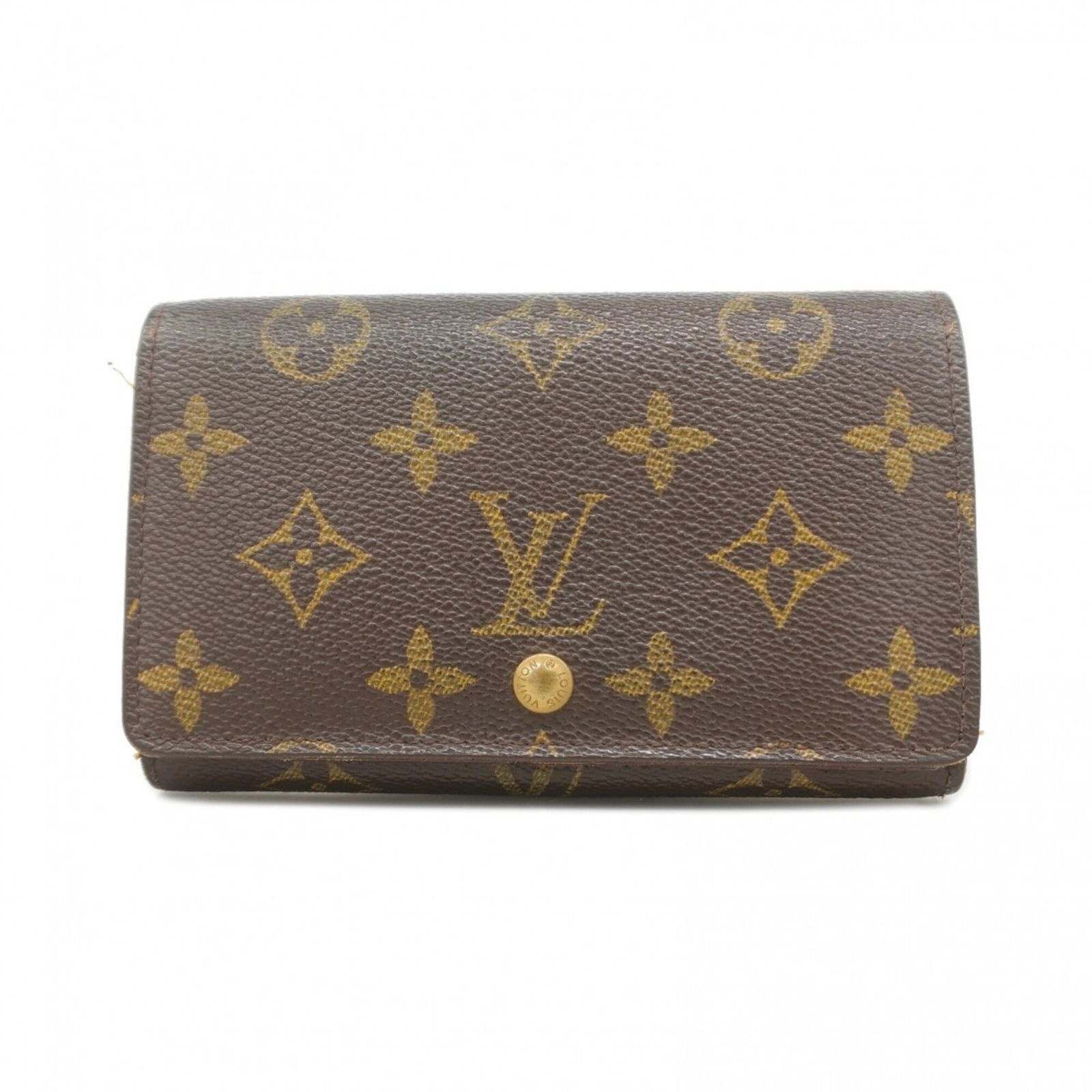 ルイ・ヴィトン(Louis Vuitton) ルイ・ヴィトン 財布 モノグラム ポルトモネビエトレゾール M61730 ブラウンレディース