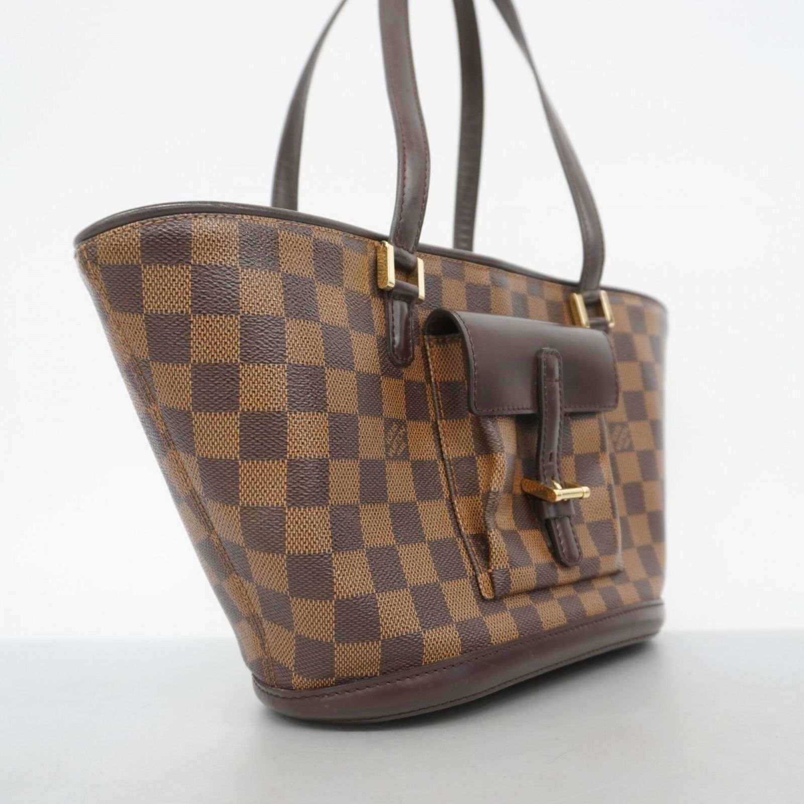 ルイ・ヴィトン(Louis Vuitton) ルイ・ヴィトン ハンドバッグ ダミエ マノスクPM N51121 エベヌレディース ルイ・ヴィトン(Louis Vuitton) ルイ・ヴィトン ハンドバッグ ダミエ マノスクPM N51121 エベヌレディース