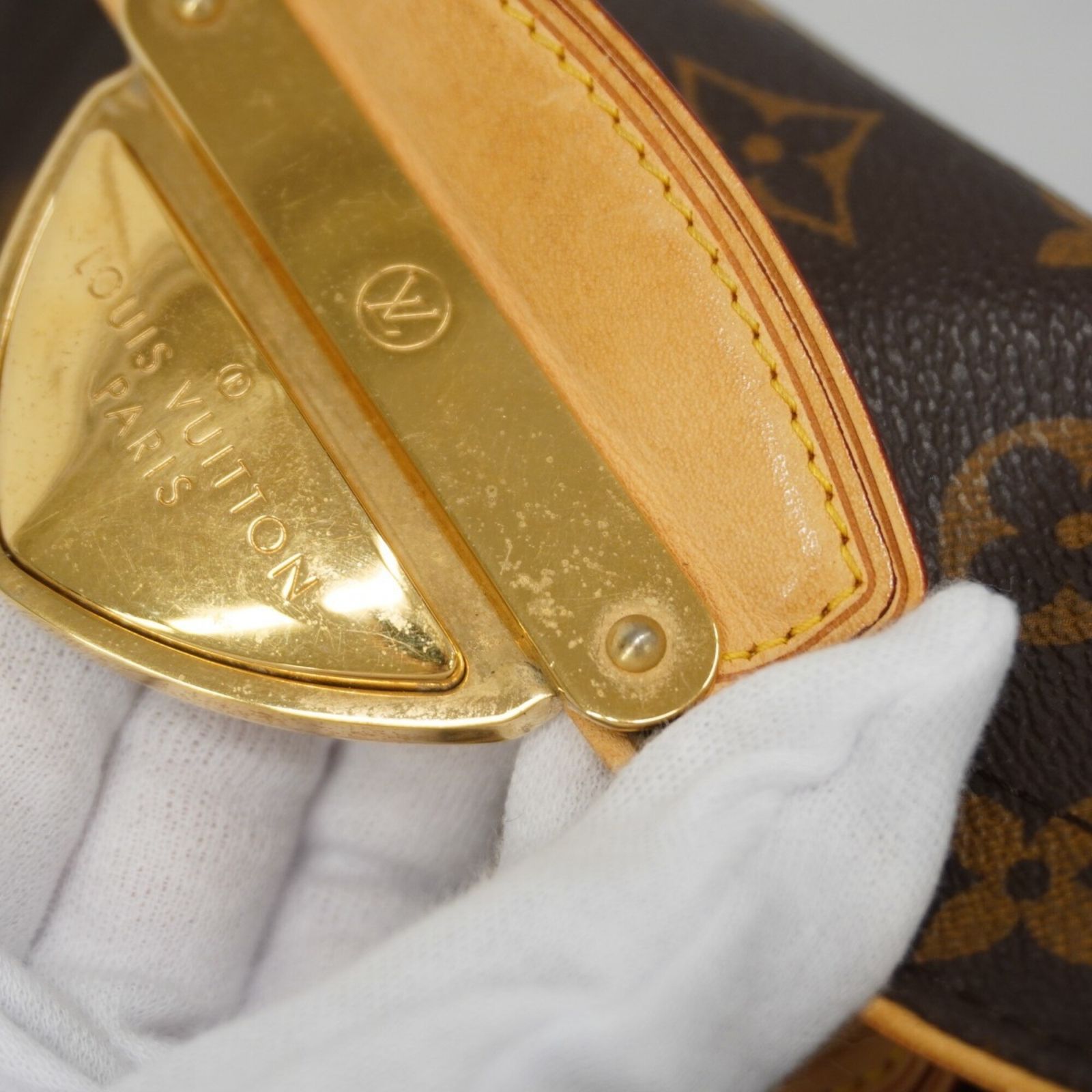 ルイ・ヴィトン(Louis Vuitton) ルイ・ヴィトン ショルダーバッグ モノグラム ポシェットビバリー M40122 ブラウンレディース
