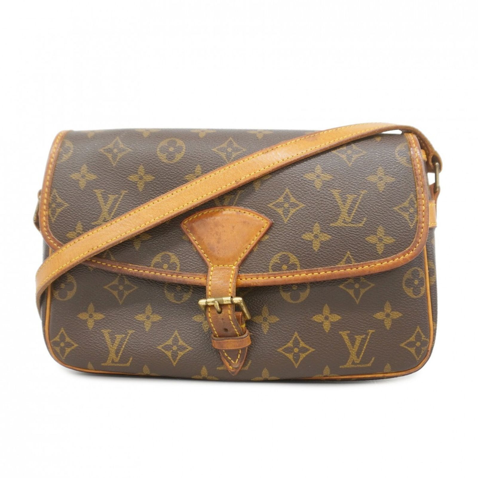 ルイ・ヴィトン(Louis Vuitton) ルイ・ヴィトン ショルダーバッグ モノグラム ソローニュ M42250 ブラウンレディース