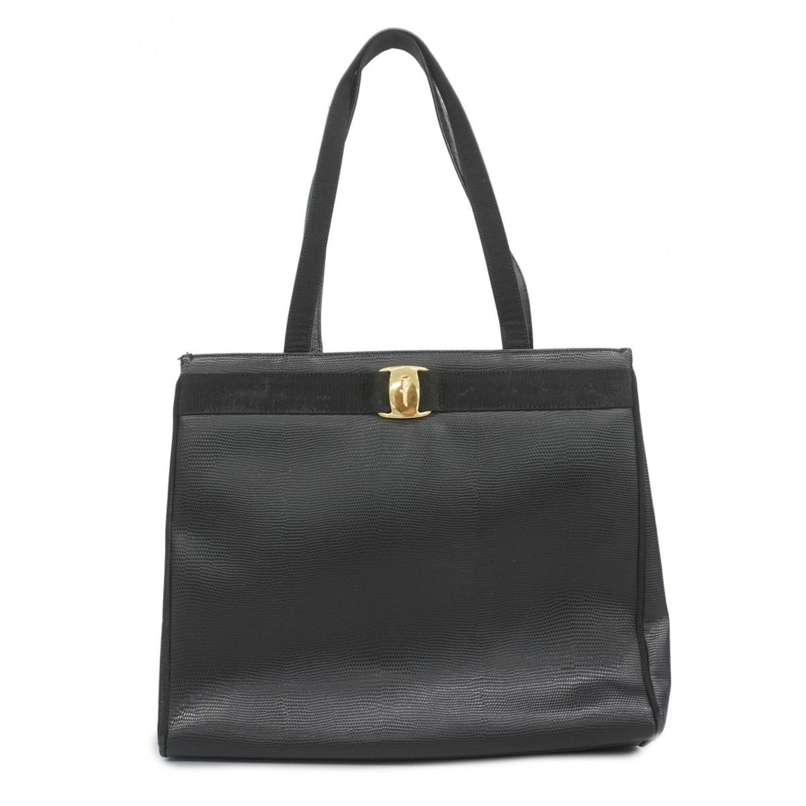 サルヴァトーレ・フェラガモ(Salvatore Ferragamo) サルヴァトーレフェラガモ ショルダーバッグ ヴァラ レザー ブラック レディース