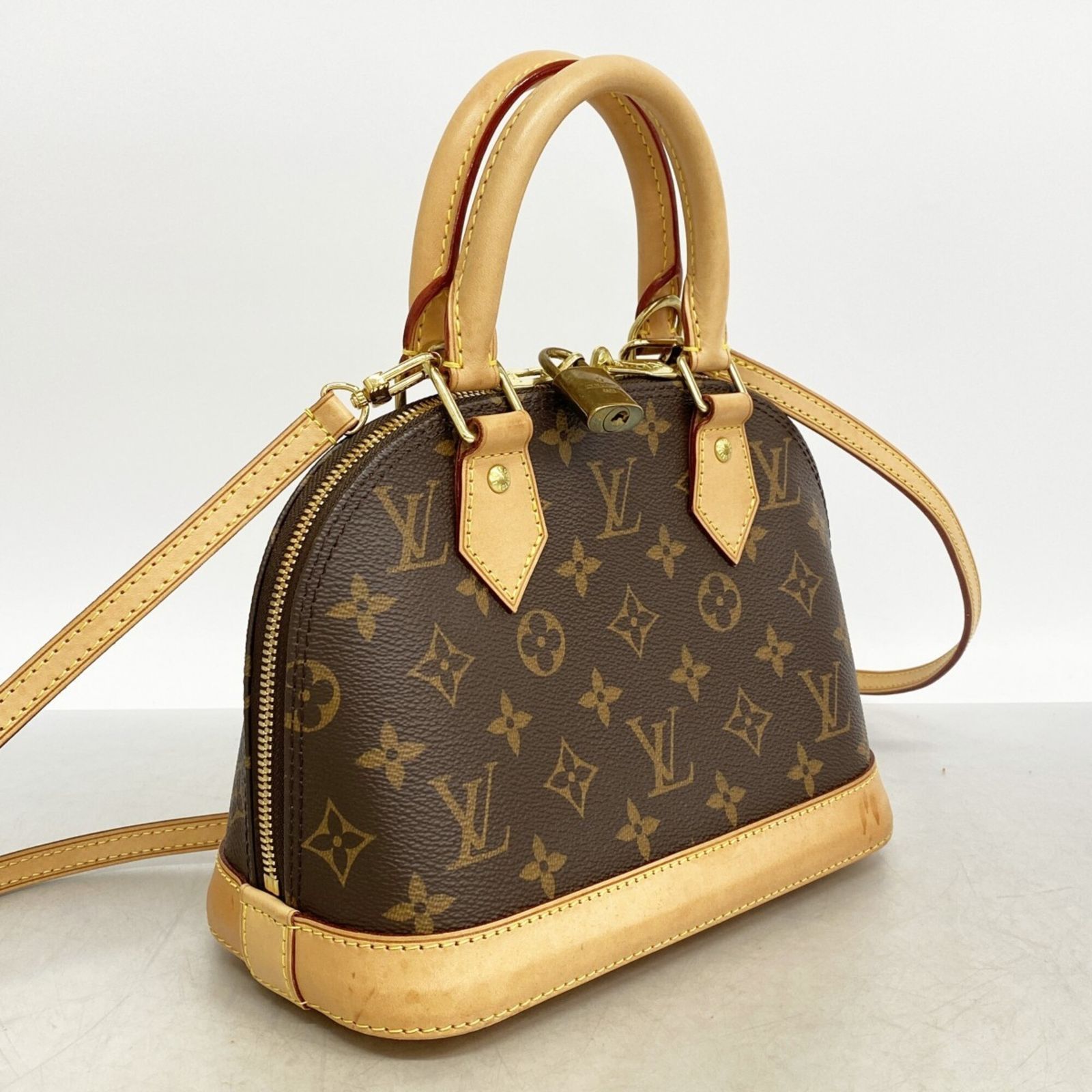 ルイ・ヴィトン(Louis Vuitton) ルイ・ヴィトン ハンドバッグ モノグラム アルマBB M53152 ブラウン 2wayバッグレディース