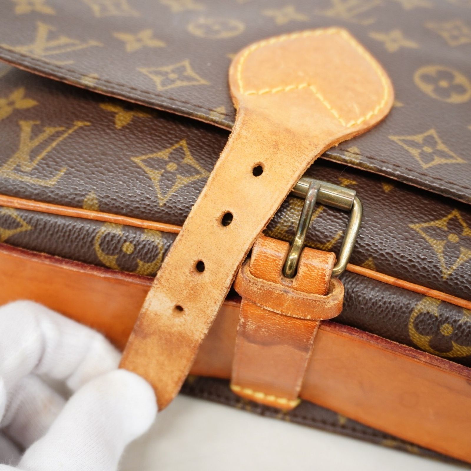 ルイ・ヴィトン(Louis Vuitton) ルイ・ヴィトン ショルダーバッグ モノグラム カルトシエールGM M51252 ブラウンレディース