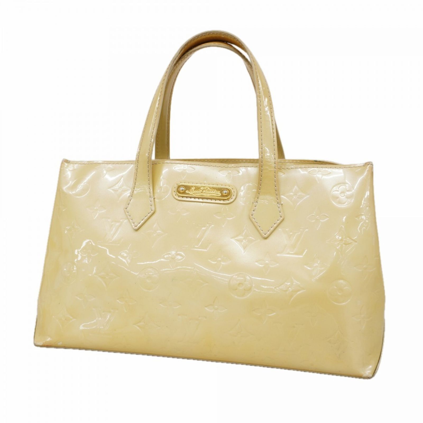 ルイ・ヴィトン(Louis Vuitton) ルイ・ヴィトン ハンドバッグ ヴェルニ ウィルシャーPM M91452 ブロンコライユレディース