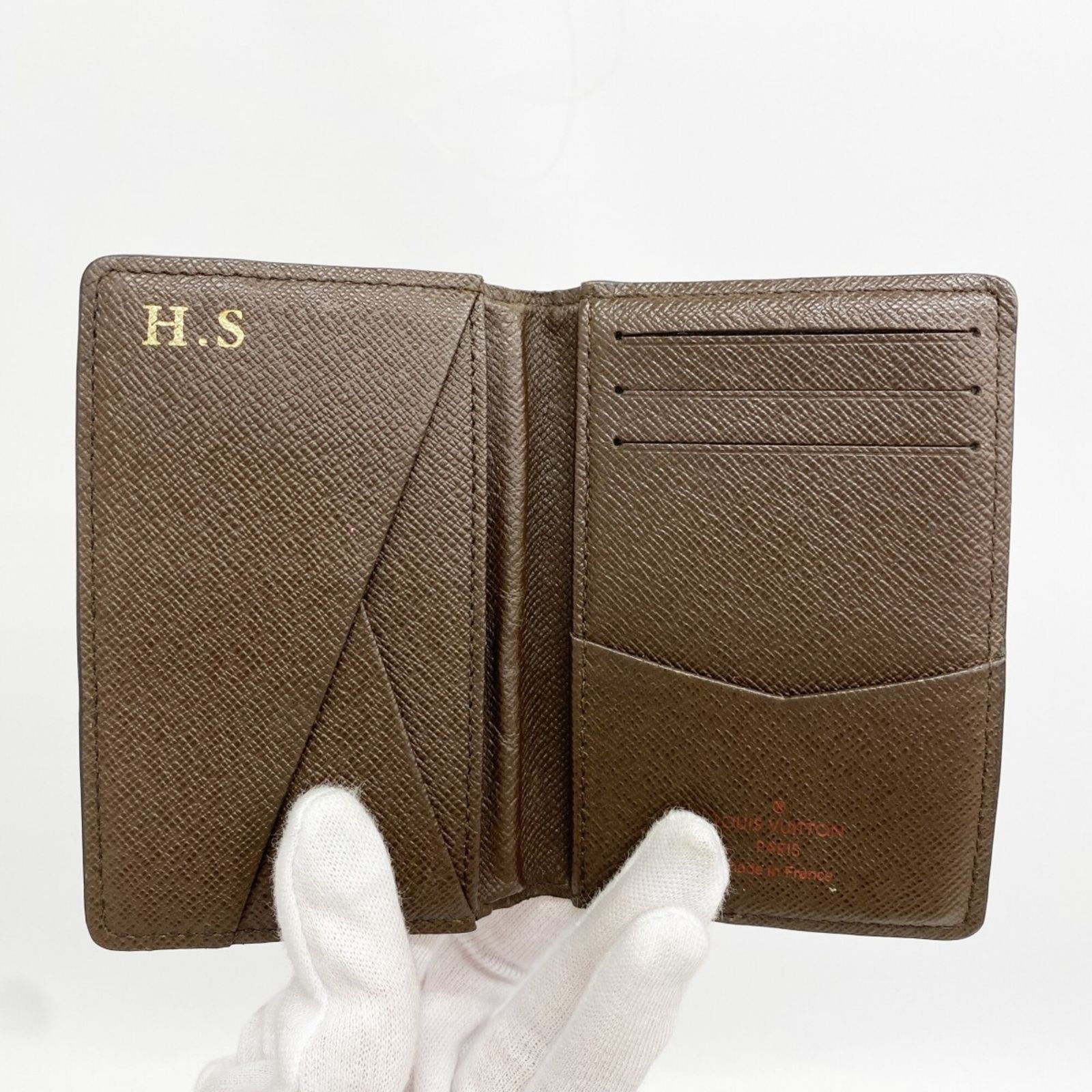 ルイ・ヴィトン(Louis Vuitton) ルイ・ヴィトン 名刺入れ・カードケース ダミエ オーガナイザードゥポッシュ N63145 エベヌメンズ レディース ルイ・ヴィトン(Louis Vuitton) ルイ・ヴィトン 名刺入れ・カードケース ダミエ オーガナイザードゥポッシュ N63145 エベヌメンズ レディース
