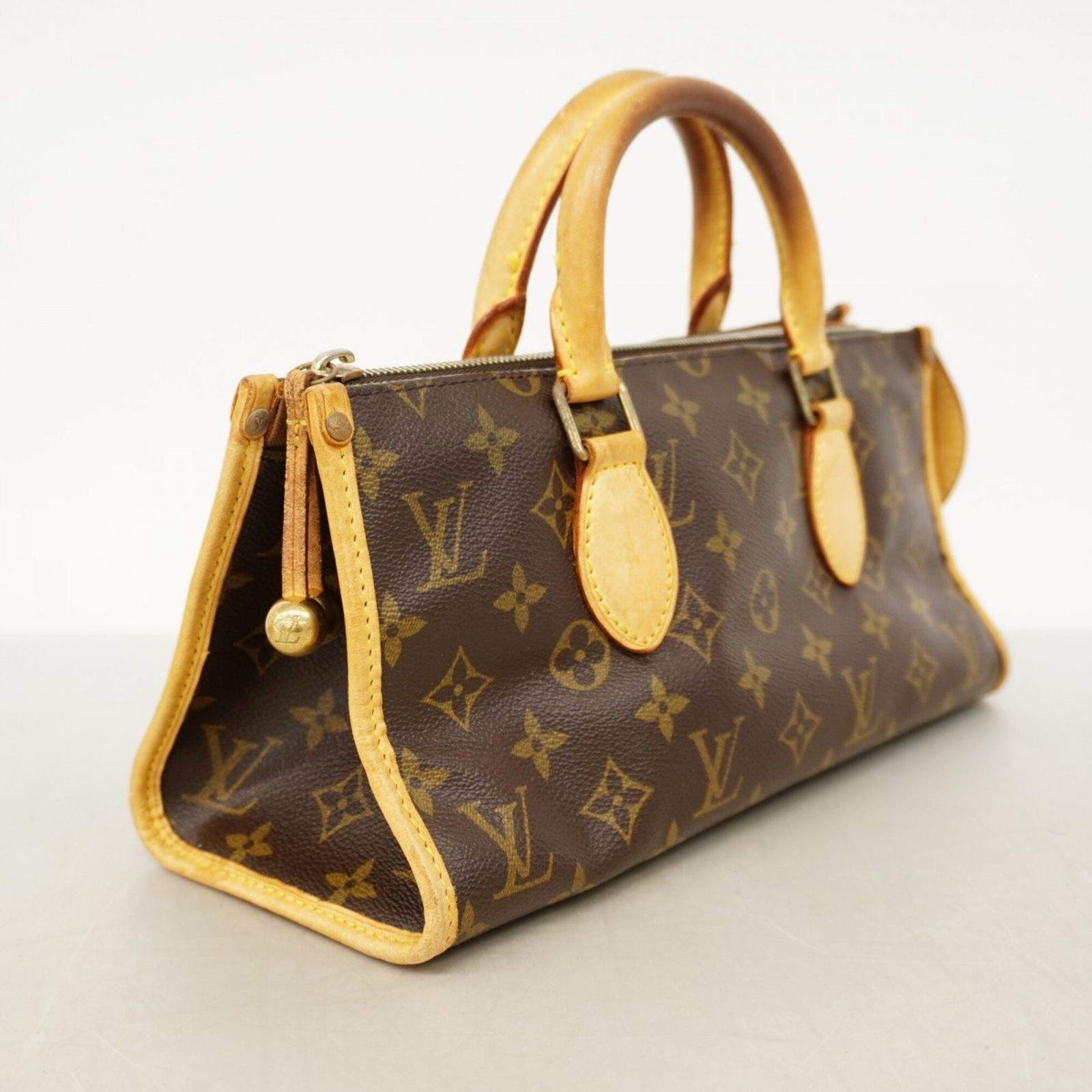 ルイ・ヴィトン(Louis Vuitton) ルイ・ヴィトン ハンドバッグ モノグラム ポパンクール M40009 ブラウンレディース
