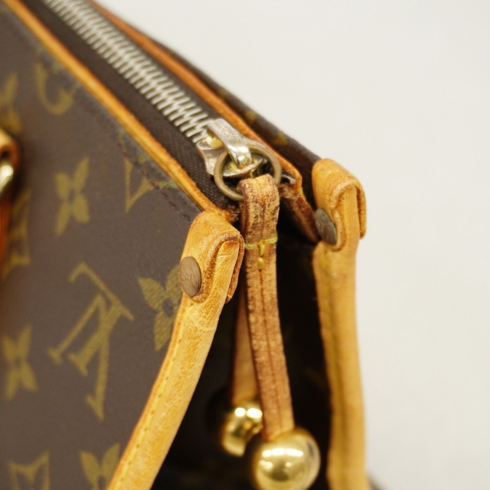 ルイ・ヴィトン(Louis Vuitton) ルイ・ヴィトン ハンドバッグ モノグラム ポパンクール M40009 ブラウンレディース