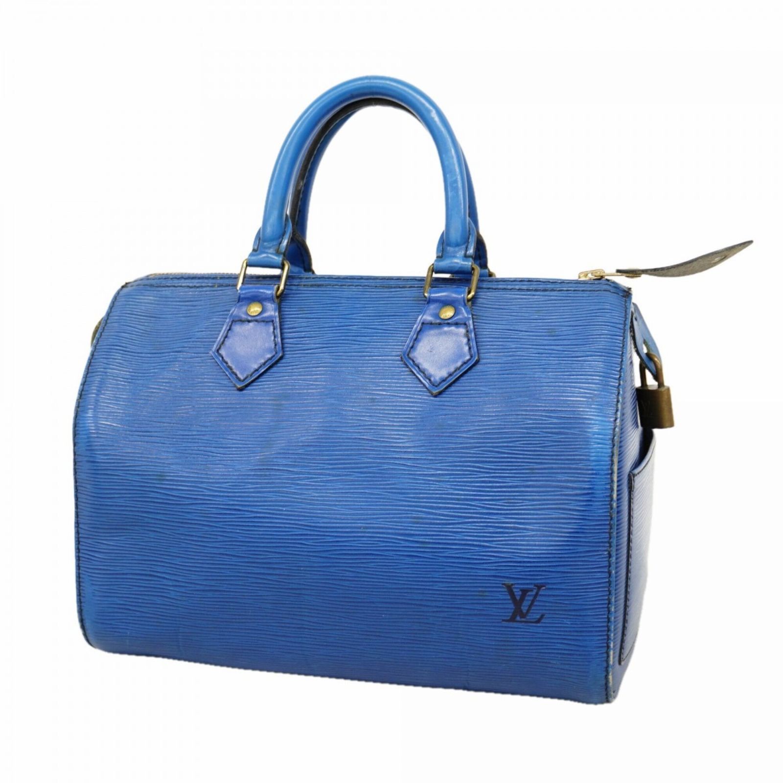 ルイ・ヴィトン(Louis Vuitton) ルイ・ヴィトン ハンドバッグ エピ スピーディ25 M43015 トレドブルーレディース