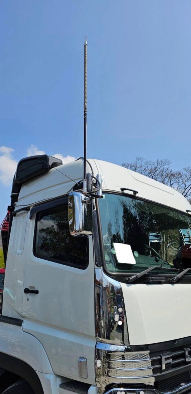 待たせたな!! アィ―ンアンテナステー　FUSO-スーパーグレート用アンテナステー　スーパー無双 (FU-SG-ATS-42SS)