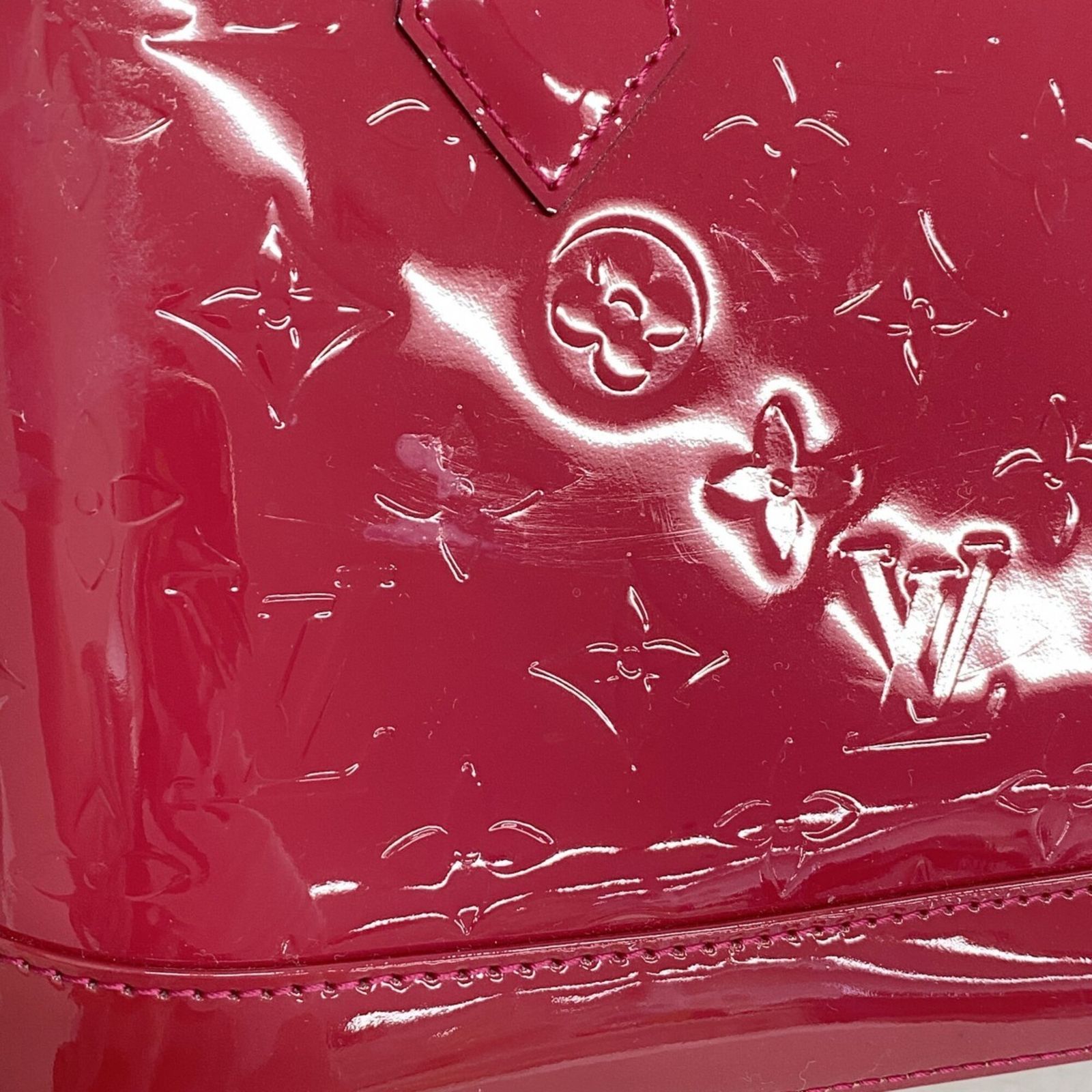 ルイ・ヴィトン(Louis Vuitton) ルイ・ヴィトン ハンドバッグ ヴェルニ アルマBB M91771 ローズアンディアン 2wayバッグレディース