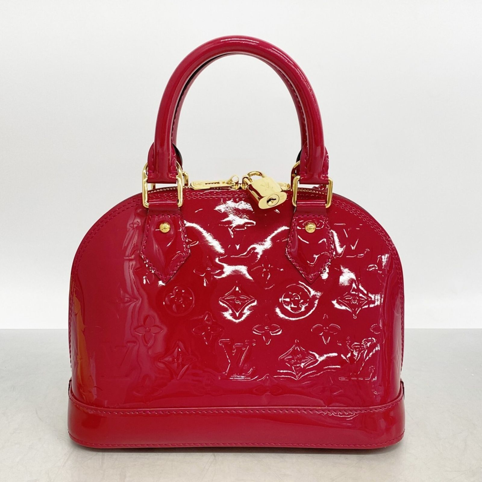 ルイ・ヴィトン(Louis Vuitton) ルイ・ヴィトン ハンドバッグ ヴェルニ アルマBB M91771 ローズアンディアン 2wayバッグレディース
