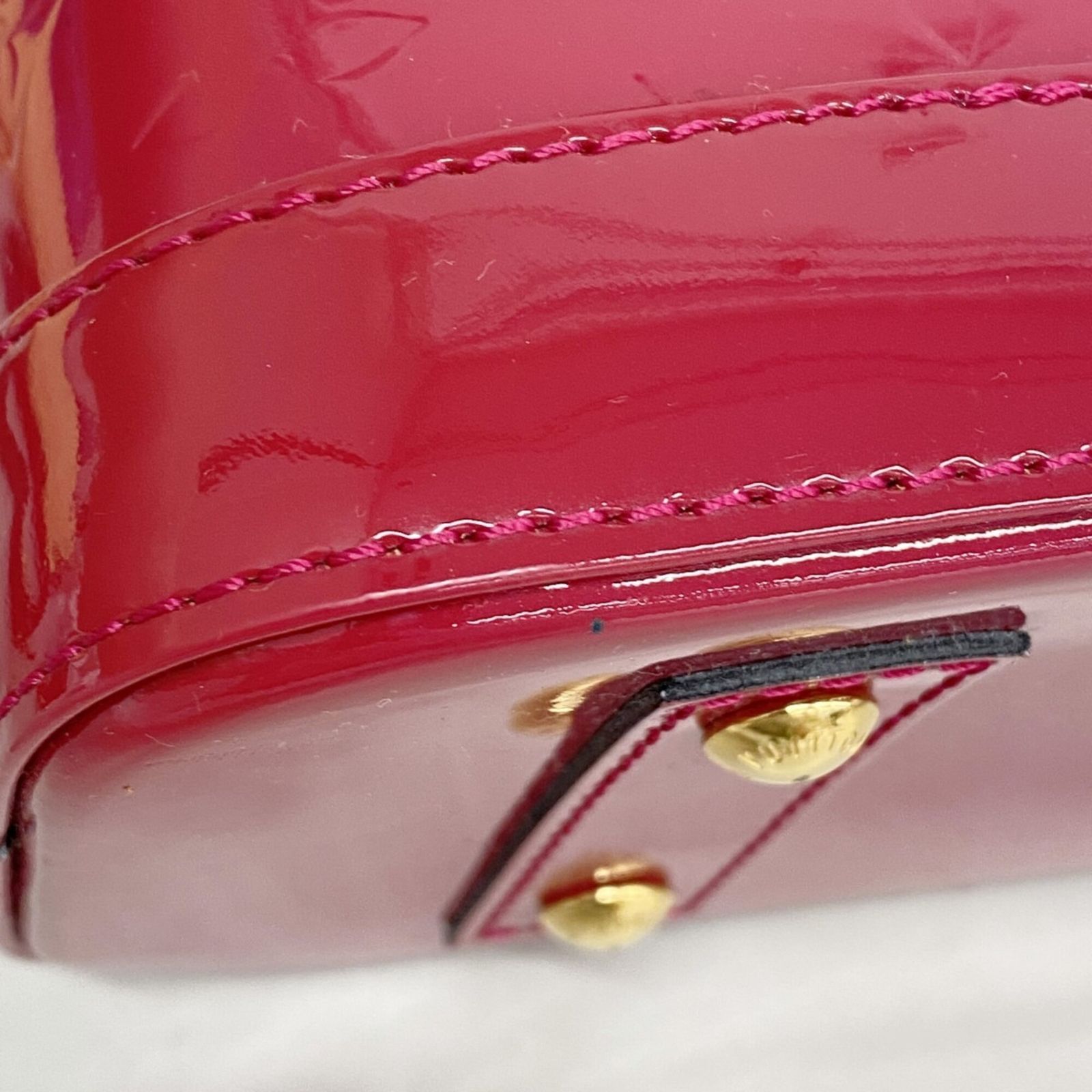 ルイ・ヴィトン(Louis Vuitton) ルイ・ヴィトン ハンドバッグ ヴェルニ アルマBB M91771 ローズアンディアン 2wayバッグレディース