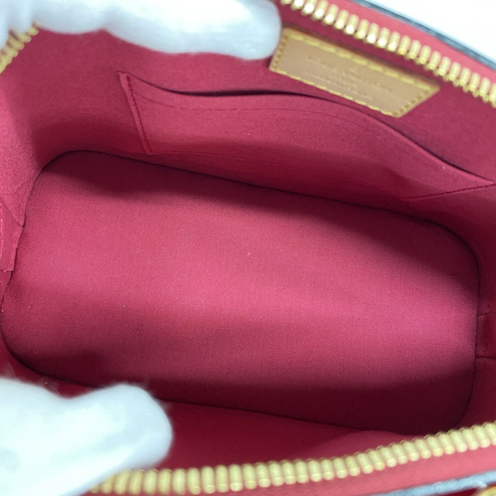 ルイ・ヴィトン(Louis Vuitton) ルイ・ヴィトン ハンドバッグ ヴェルニ アルマBB M91771 ローズアンディアン 2wayバッグレディース