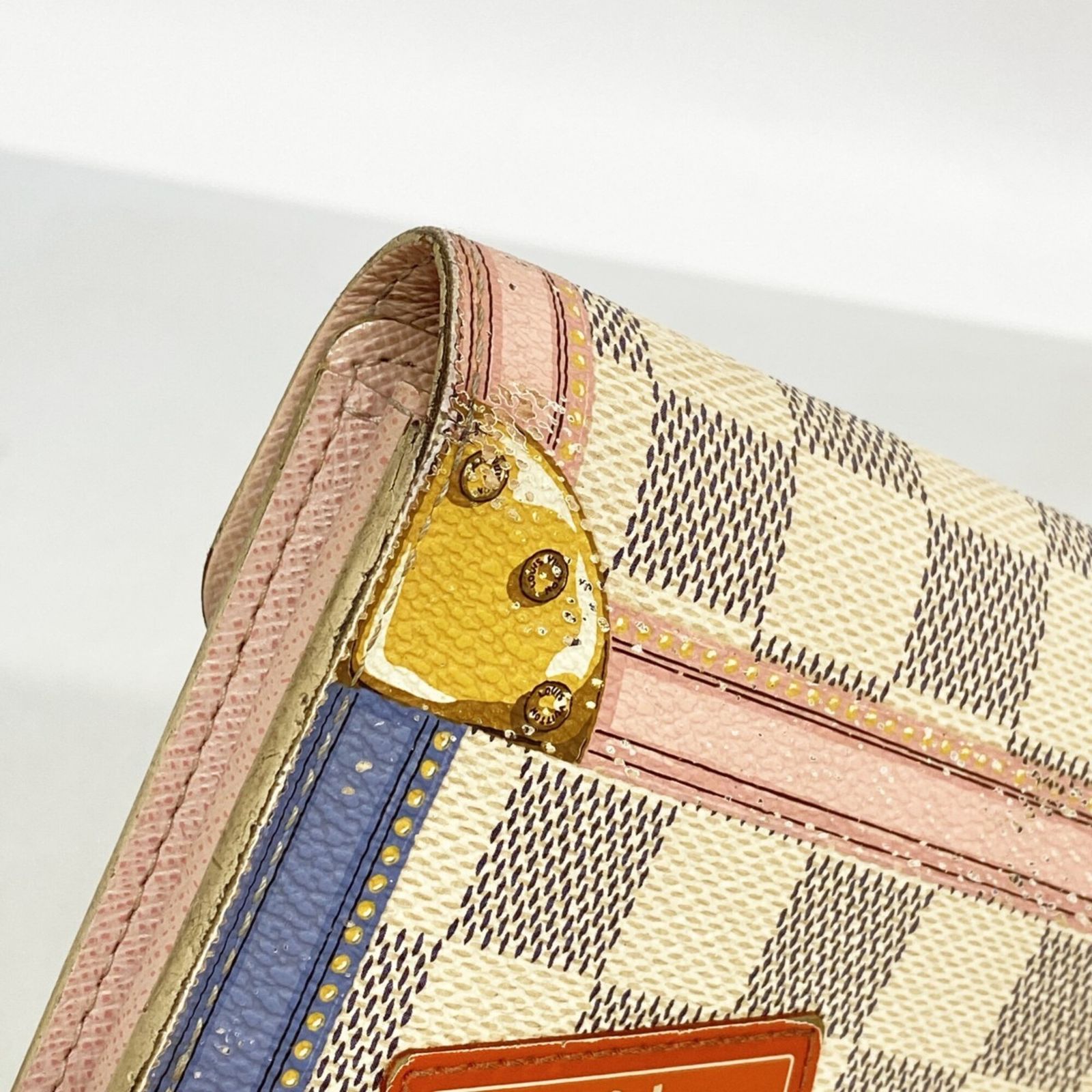 ルイ・ヴィトン(Louis Vuitton) ルイ・ヴィトン 長財布 ダミエ・アズール サマートランク ポルトフォイユサラ N60119 ホワイトレディース ルイ・ヴィトン(Louis Vuitton) ルイ・ヴィトン 長財布 ダミエ・アズール サマートランク ポルトフォイユサラ N60119 ホワイトレディース