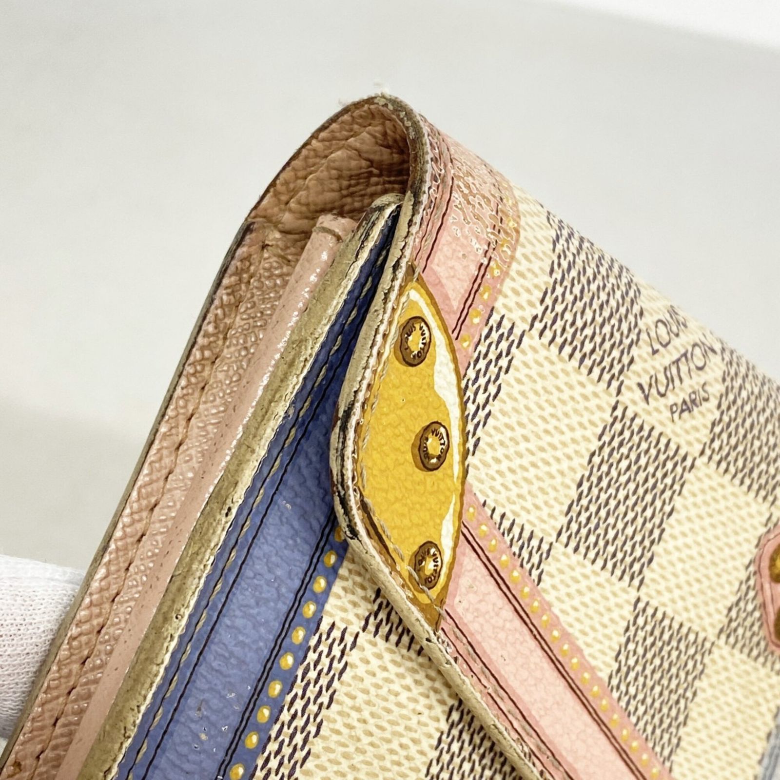 ルイ・ヴィトン(Louis Vuitton) ルイ・ヴィトン 長財布 ダミエ・アズール サマートランク ポルトフォイユサラ N60119 ホワイトレディース ルイ・ヴィトン(Louis Vuitton) ルイ・ヴィトン 長財布 ダミエ・アズール サマートランク ポルトフォイユサラ N60119 ホワイトレディース