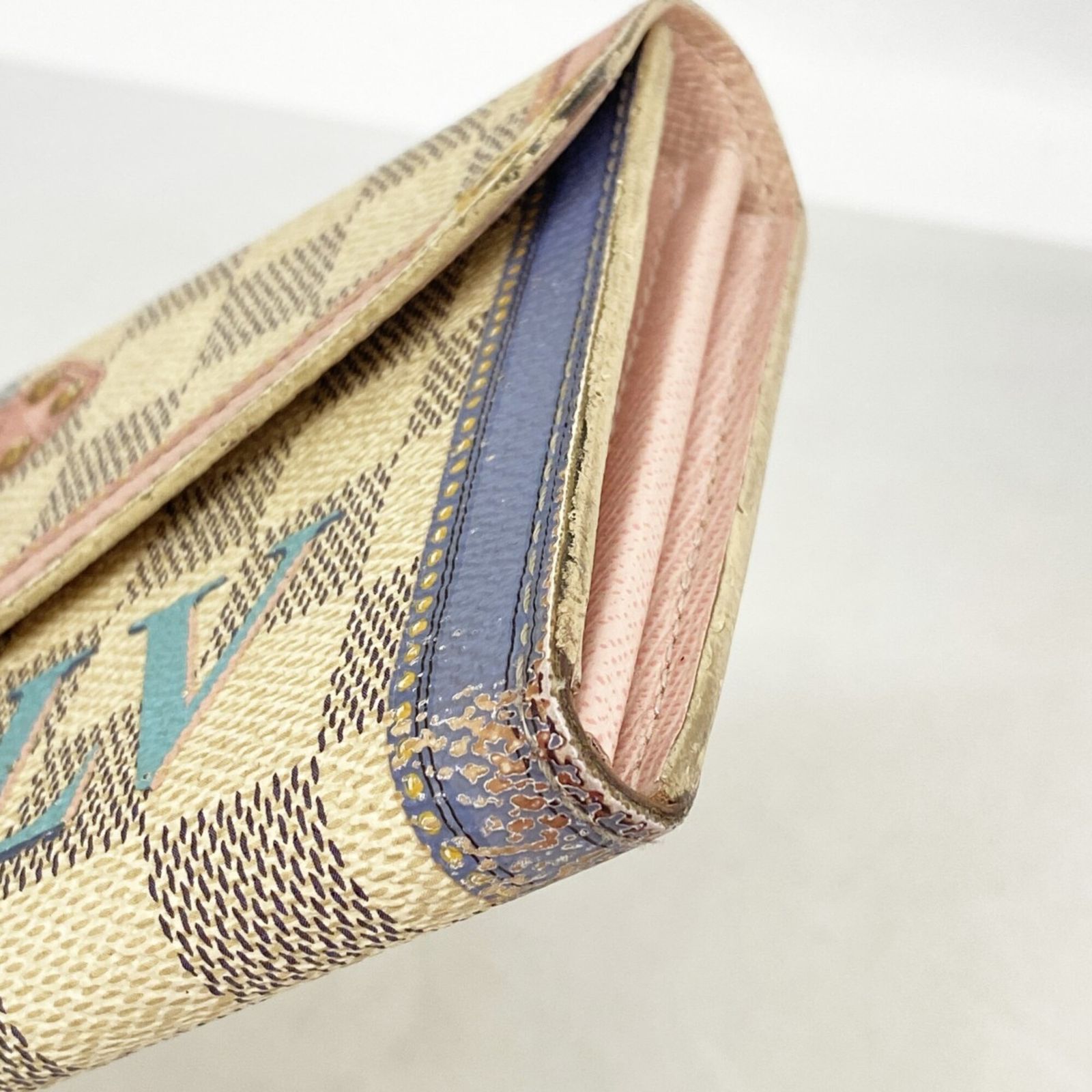 ルイ・ヴィトン(Louis Vuitton) ルイ・ヴィトン 長財布 ダミエ・アズール サマートランク ポルトフォイユサラ N60119 ホワイトレディース ルイ・ヴィトン(Louis Vuitton) ルイ・ヴィトン 長財布 ダミエ・アズール サマートランク ポルトフォイユサラ N60119 ホワイトレディース