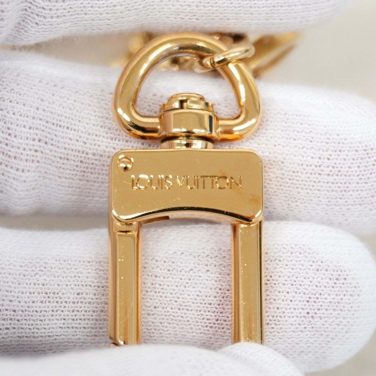ルイ・ヴィトン(Louis Vuitton) ルイ・ヴィトン キーホルダー・チャーム フルールドゥモノグラム M65111 ゴールド アイボリー ピンクレディース