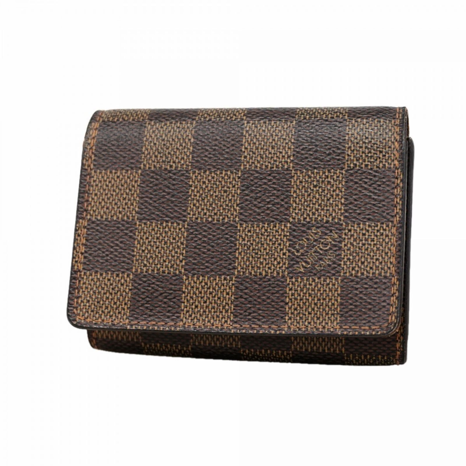 ルイ・ヴィトン(Louis Vuitton) ルイ・ヴィトン 名刺入れ ダミエ アンヴェロップカルトドゥヴィジット N62920 エベヌメンズ レディース