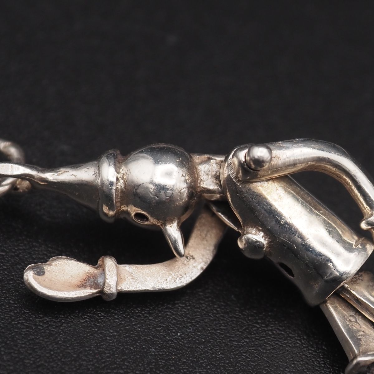 X902 ヴィンテージ 925刻印 ペンダント トップ ピノキオ デザイン シルバー チャーム ヘッド X902 ヴィンテージ 925刻印 ペンダント トップ ピノキオ デザイン シルバー チャーム ヘッド
