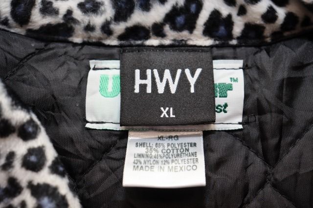ハイウェイ HWY × アス US LEOPARD COLLARED WORK JACKET GREY XL レオパード ワーク ジャケット グレー 【ブランド古着ベクトル】【中古】260615 ハイウェイ HWY × アス US LEOPARD COLLARED WORK JACKET GREY XL レオパード ワーク ジャケット グレー 【ブランド古着ベクトル】【中古】260615