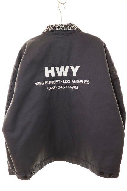 ハイウェイ HWY × アス US LEOPARD COLLARED WORK JACKET GREY XL レオパード ワーク ジャケット グレー 【ブランド古着ベクトル】【中古】260615 ハイウェイ HWY × アス US LEOPARD COLLARED WORK JACKET GREY XL レオパード ワーク ジャケット グレー 【ブランド古着ベクトル】【中古】260615