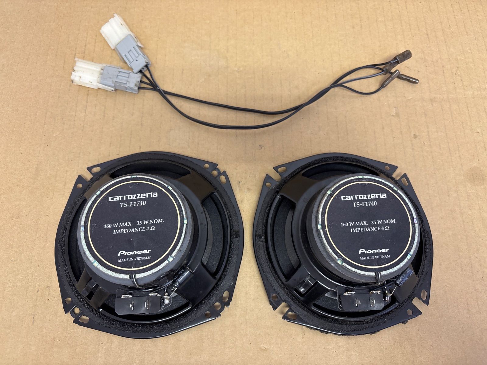 carrozzeria TS-F1740 スピーカー 17cm 2個 - メルカリ