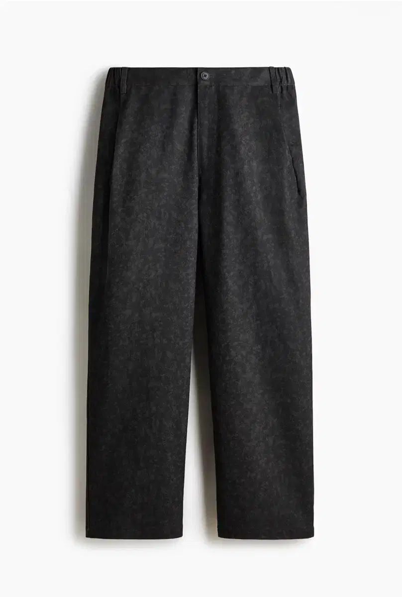 H&M コットン パンツ ルーズフィット 新品 オーバーサイズ ダークグレー XL(105-110)