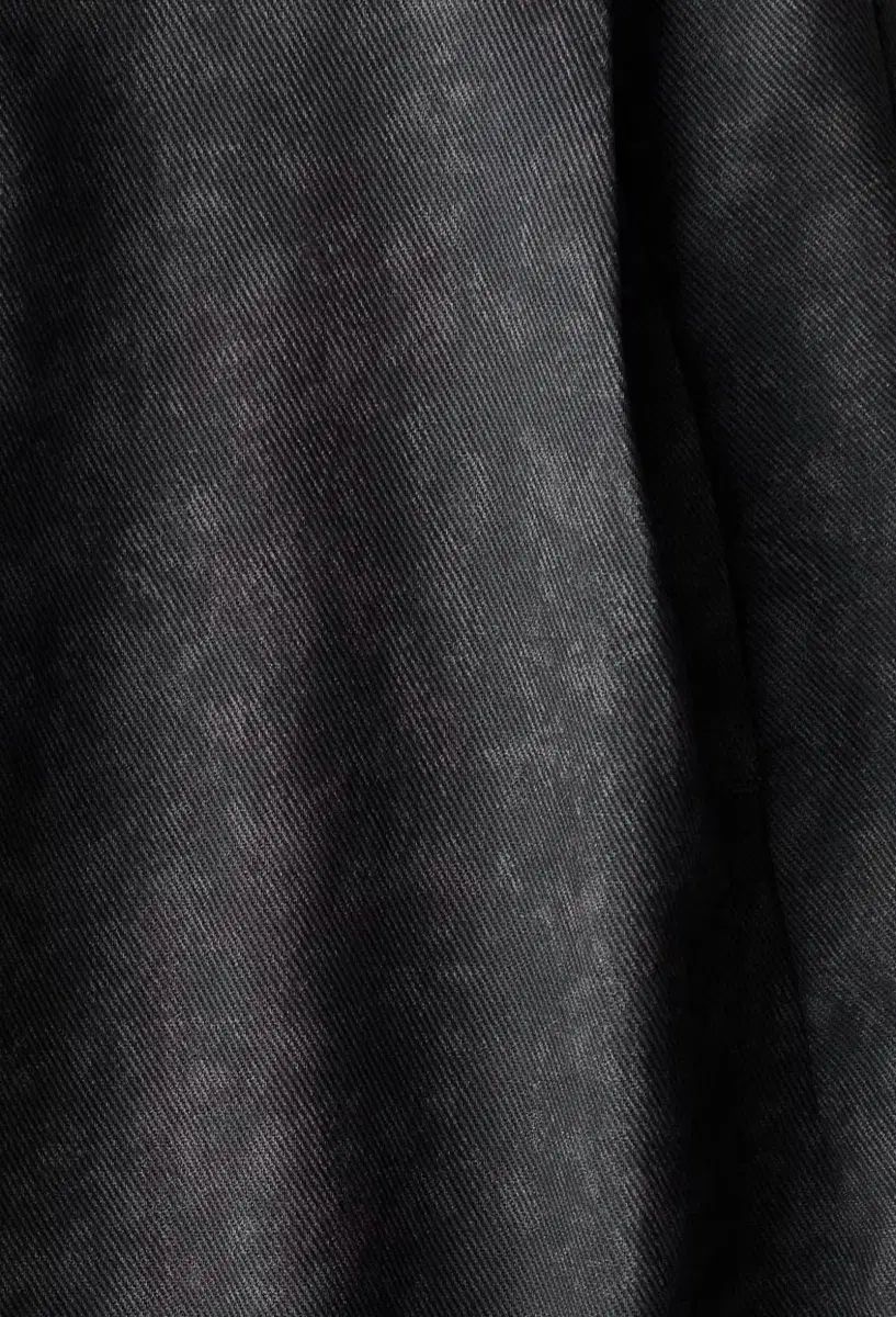 H&M コットン パンツ ルーズフィット 新品 オーバーサイズ ダークグレー XL(105-110)