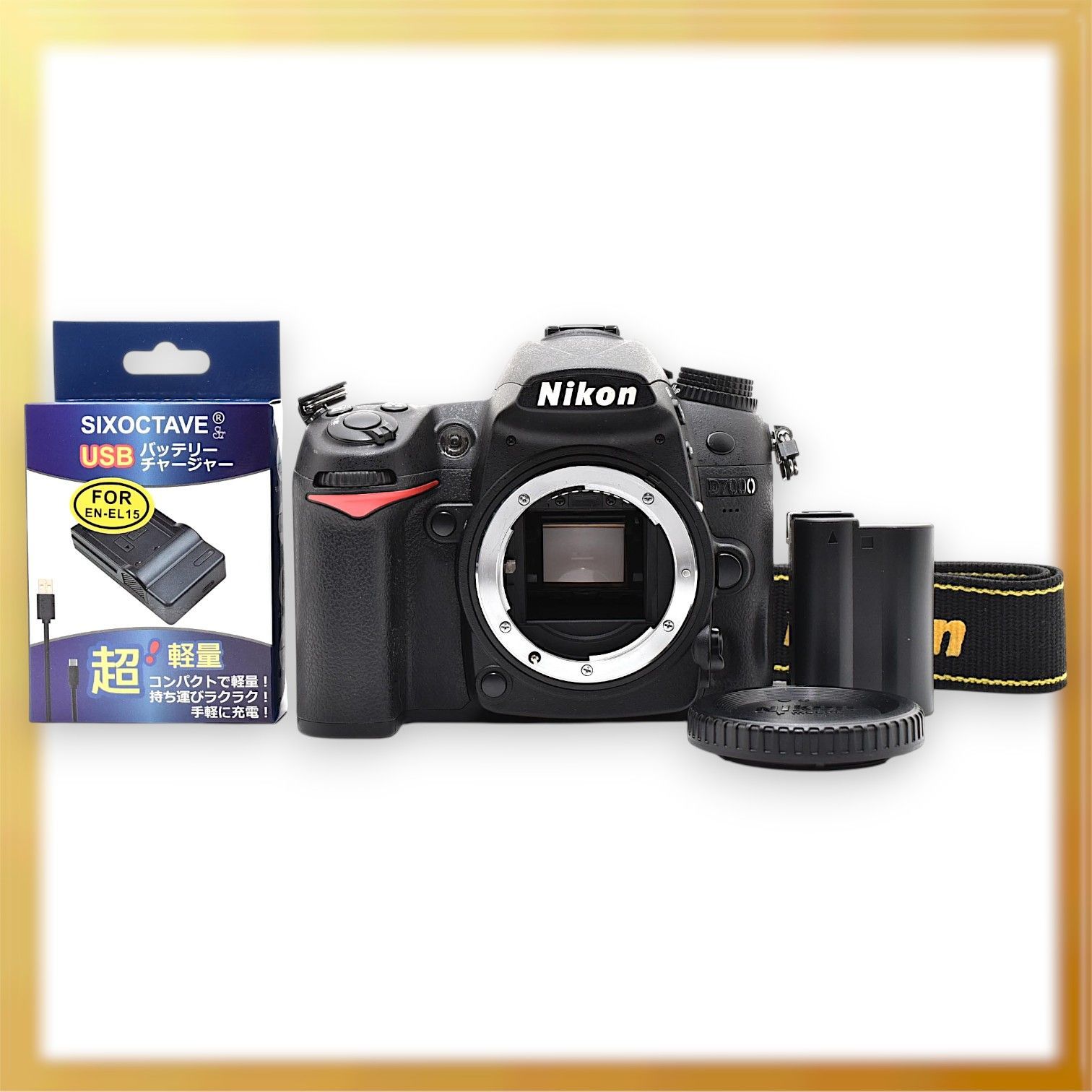 極美品｜Nikon D7000 ショット数 15,555 枚 デジタル一眼レフカメラ ボディー ｜M315
