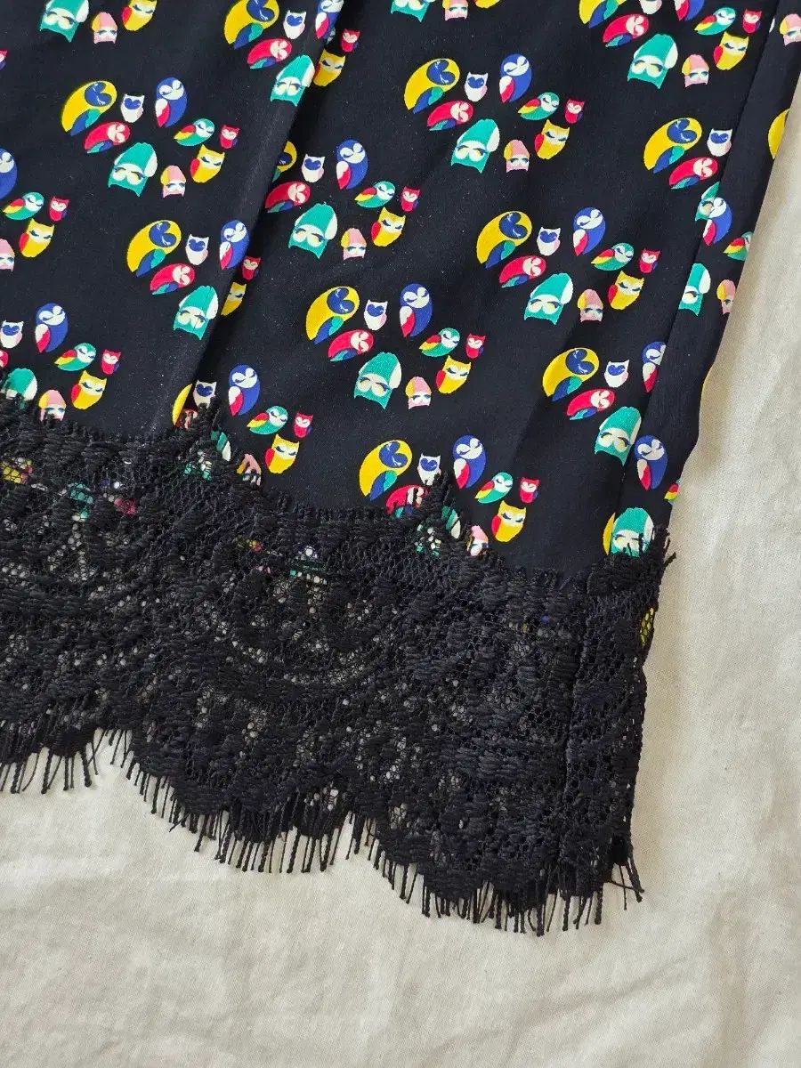 LUCKY CHOUETTE ラッキーシュエトゥ レース レイヤード ONE PIECE